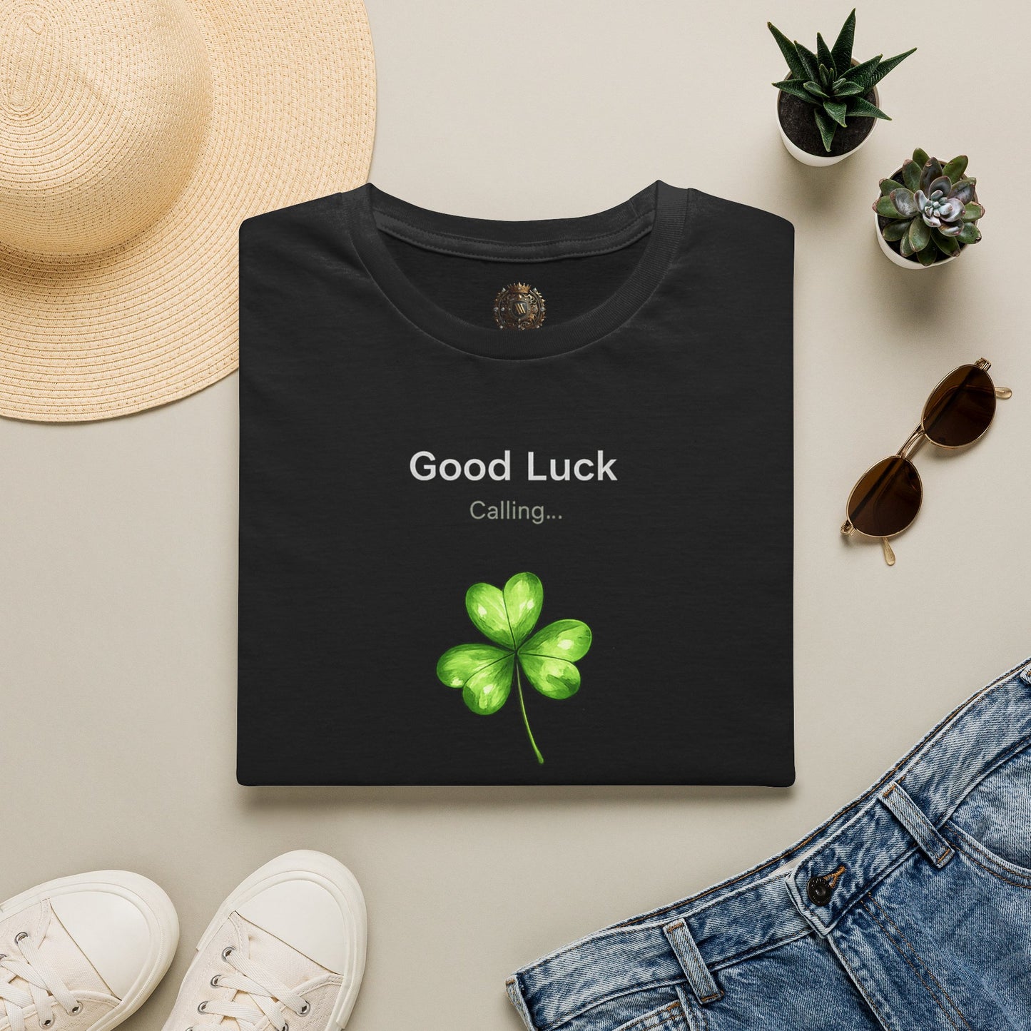 Good Luck Calling Tee